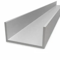 Profilé aluminium en U 100×50×5 mm – profil C/U EN AW-6060 L=2000 mm