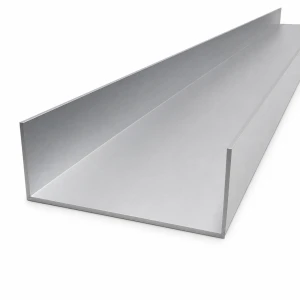 Cornière aluminium EN AW-6060 profil C/U 103,6×38×1,8 mm – longueur 2000 mm