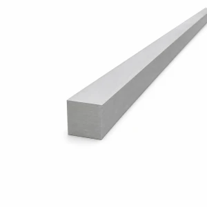 Barre aluminium carrée pleine 25×25 mm EN AW-6060 – L=2000 mm