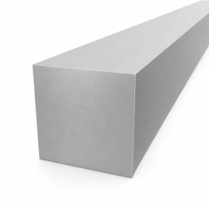 Barre aluminium carrée pleine 70×70 mm – duralumin 2017A T4, L=2000 mm