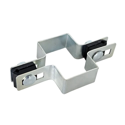 Collier intermédiaire pour panneaux de clôture 60x40 galvanisé GPV-700-04 (1)