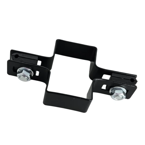 Collier intermédiaire pour panneaux de clôture 60x40 noir GPV-700-02 (2)
