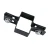 Collier intermédiaire pour panneaux de clôture 60x40 anthracite graphite GPV-700-01 (2)