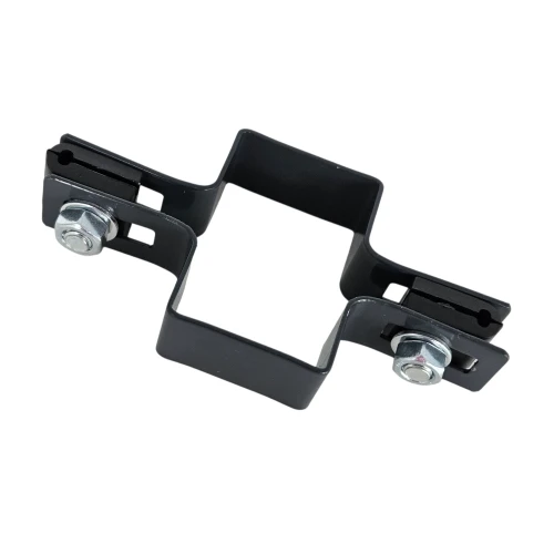 Collier intermédiaire pour panneaux de clôture 60x40 anthracite graphite GPV-700-01 (2)