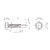 Vis autoperceuse DIN 7504 K 4.8x19 mm – acier inoxydable A2, tête hexagonale à embase 001-923 (2)