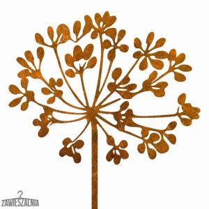 Zawieszalnia – décoration de jardin Aneth Rouillé XXL en acier corten 19×96 cm