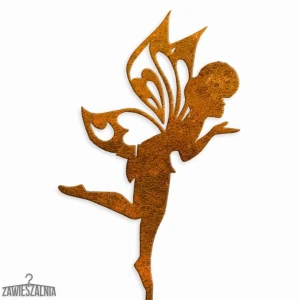 Décoration de jardin – Fée Euphorie en acier corten XL 13×100 cm