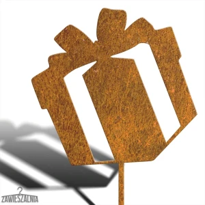 Biżuteria Ogrodowa – décoration de jardin Cadeau de Noël XXL en acier corten 98 cm