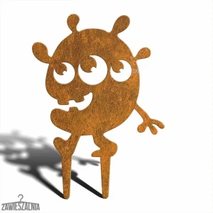 Zawieszalnia – décoration de jardin Monstre Horrible Reni acier corten 27×38 cm