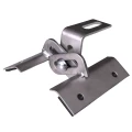 Support trapézoïdal en tôle réglable 10cm acier inoxydable 1.4016 PV-08-32 (1)