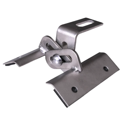 Support trapézoïdal en tôle réglable 10cm acier inoxydable 1.4016 PV-08-32 (1)