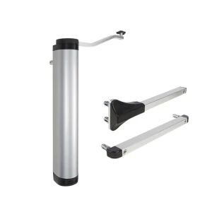 Locinox Lion – ferme-portillon hydraulique compact argenté