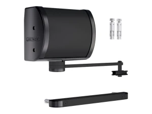 Locinox Panther – ferme-portail hydraulique pour montage mural et sur poteau, noir