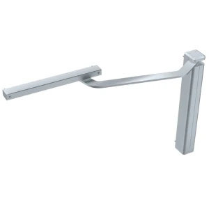 Ferme-porte automatique ASSA ABLOY pour portillons avec rail coulissant CAM-MOTION – droit, argenté