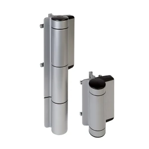 Locinox – ferme-portillon hydraulique avec charnière pour portillon 180° argenté