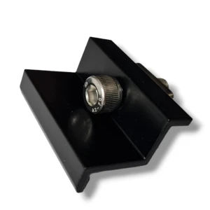 Pince latérale 30mm avec vis et insert - Peint en noir