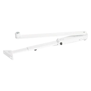 Bras pour ferme-porte GEZE TS 4000/2000 avec blocage mécanique – blanc