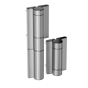 Locinox Mammoth HD – ferme-portillon hydraulique avec charnière intégrée pour portillons jusqu'à 200 kg, argenté