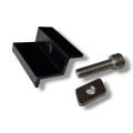 Pince latérale 35mm avec vis et insert - Peint en noir PV-03-25 (1)