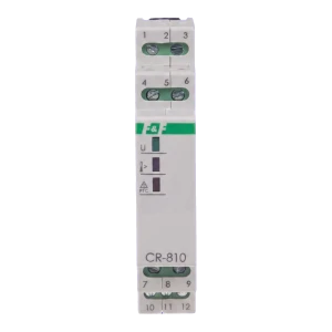 F&F CR-810DUO – relais résistif PTC pour la protection thermique des moteurs et transformateurs