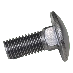 Vis à tête bombée carrée à collet M10x25 DIN 603 acier inoxydable A2 – montage PV