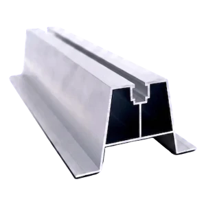 Pont trapézoïdal en aluminium H-70 avec EPDM 330 mm – fixation PV pour tôle trapézoïdale