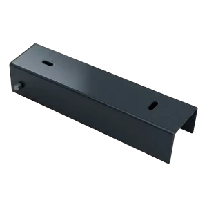 Cornière de soubassement de clôture 200×50 mm acier anthracite