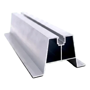 Pont thermique trapézoïdal en aluminium H-70 avec EPDM 400 mm – montage PV sur tôle trapézoïdale