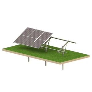 Kit solaire T1V Light structure au sol pour 6 panneaux PV