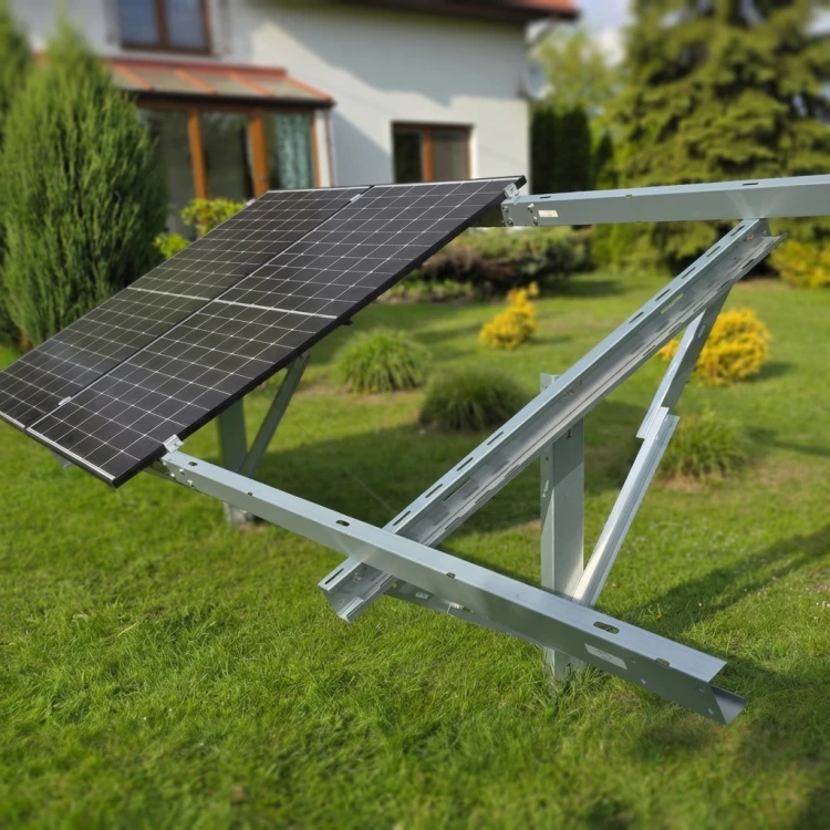 Kit solaire T1V Light structure au sol pour 6 panneaux PV GPV-T1V-L6 (4)