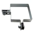 Collier d'angle pour panneaux de clôture 100x100 mm galvanisé 000-773 (4)