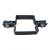 Collier de clôture a panneaux intermédiaire 80×80 mm graphite RAL 7016 – kit complet 001-611 (2)