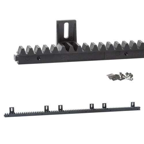 Crémaillère pour portails coulissants autoportants Plastique L1000X20 jusqu'à 800 kg 000-204 (1)