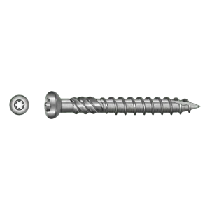 TOBSTEEL Vis de terrasse Quadra-Speed ART. 9001 A2 – 5,0 x 50 mm TX25