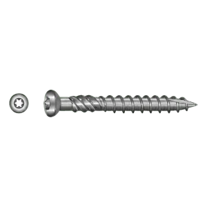 TOBSTEEL Vis de terrasse Quadra-Speed ART. 9001 inox A2 5,0×80 mm TX25