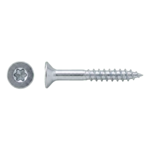 Vis TOBSTEEL pour construction bois A2 6,0×70 mm TX25 tête fraisée – 100 pcs