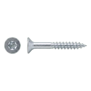 TOBSTEEL vis pour construction bois A2 TX25 6,0×60 mm, filetage partiel – carton de 100 pièces