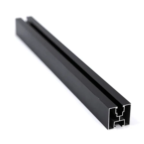 Echantillon Profil en aluminium 10cm 40x40 pour vis à tête hexagonale Anodisé PV-01-13-AN