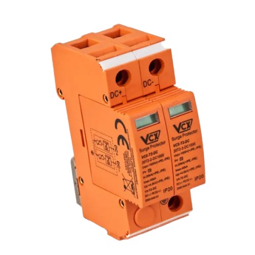 Parafoudre PV DC Type 2 (C) 1000V 2P 20kA 4.0kV GPV-401-13