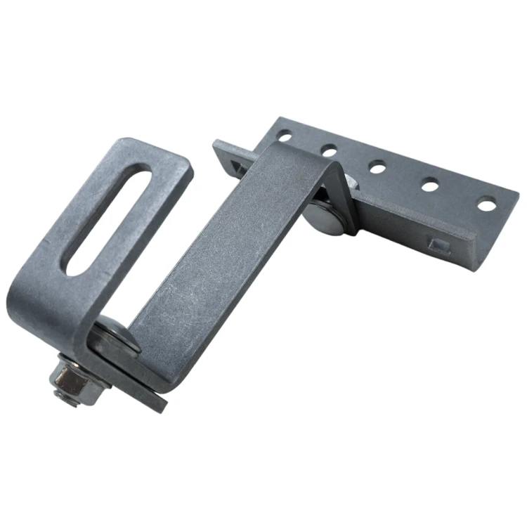 Crochet de toit Vario Classe 5-5-5 - 3x réglable Acier inoxydable 1.4016 - 120 mm PV-08-38