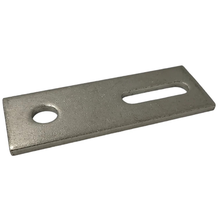 Adaptateur de fixation M12 110x40x5 Matériau 1.4301 PV-07-06