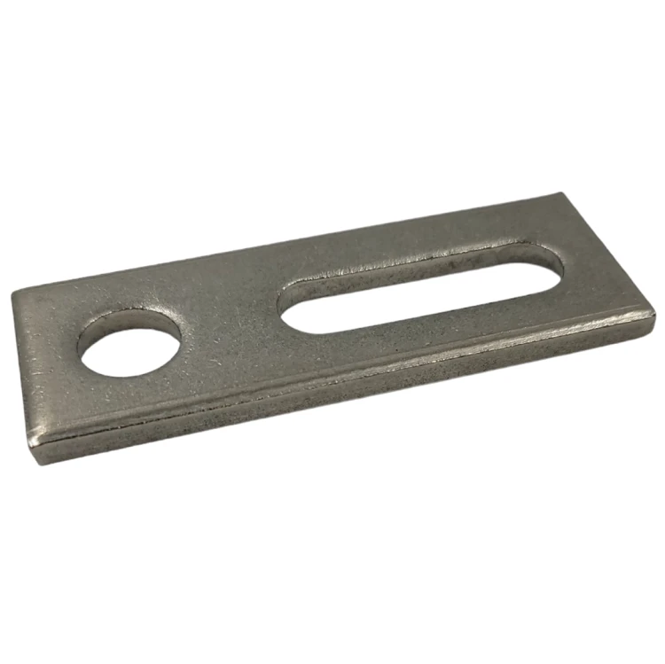 Adaptateur de fixation M12 80x30x5 Matériau 1.4301 PV-07-07
