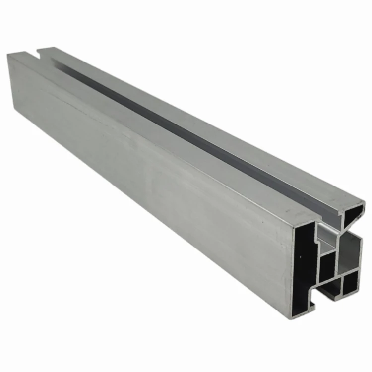 Profil en aluminium 195cm 45x40 avec conduit de câbles 90509 PV-01-30
