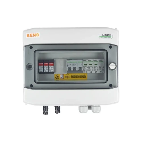 Boîte de jonction avec parafoudre DC + AC, 1000V type 1+2, 1x chaîne PV, 1x MPPT // ogr. AC type 1+2, 16A 3-F type SH-90 DCAC GPV-409-02