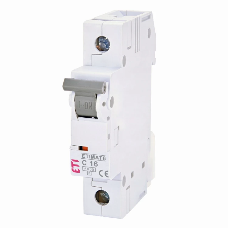ETI Disjoncteur de surintensité B 16A 1P 6kA GPV-401-31