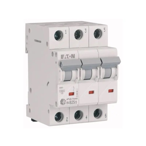 Eaton Disjoncteur de surintensité B 25A 3P 6kA GPV-401-33