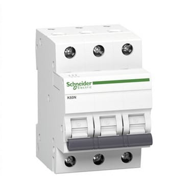 Schneider Electric Disjoncteur de surintensité C 25A 3P 6kA Acti9 GPV-401-92