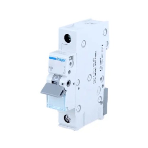 Hager Disjoncteur de surintensité B 25A 1P 6kA GPV-401-127