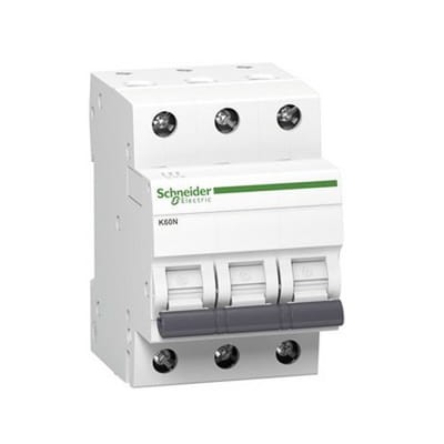 Schneider Electric Disjoncteur de surintensité B 25A 3P 6kA K60N-B25-3 Acti9 GPV-401-153