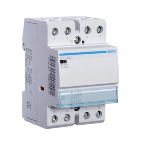 Hager Contacteur modulaire 230V AC 4NO 40A GPV-401-159